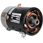 G.E. motor 48-volt (5.5hp @ 5700rpm) or 36 volt. High speed, series. Controller upgrade required. T