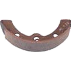 Replacement brake shoe with 1-3/16" x 6" long lining. For Club Car G&E 1981-94. Set of 4 shoes.