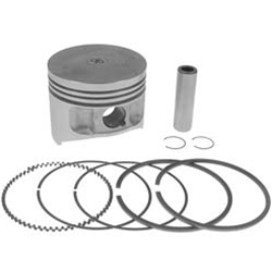 Piston and ring assembly, standard. For Yamaha Gas 1994-95 G14